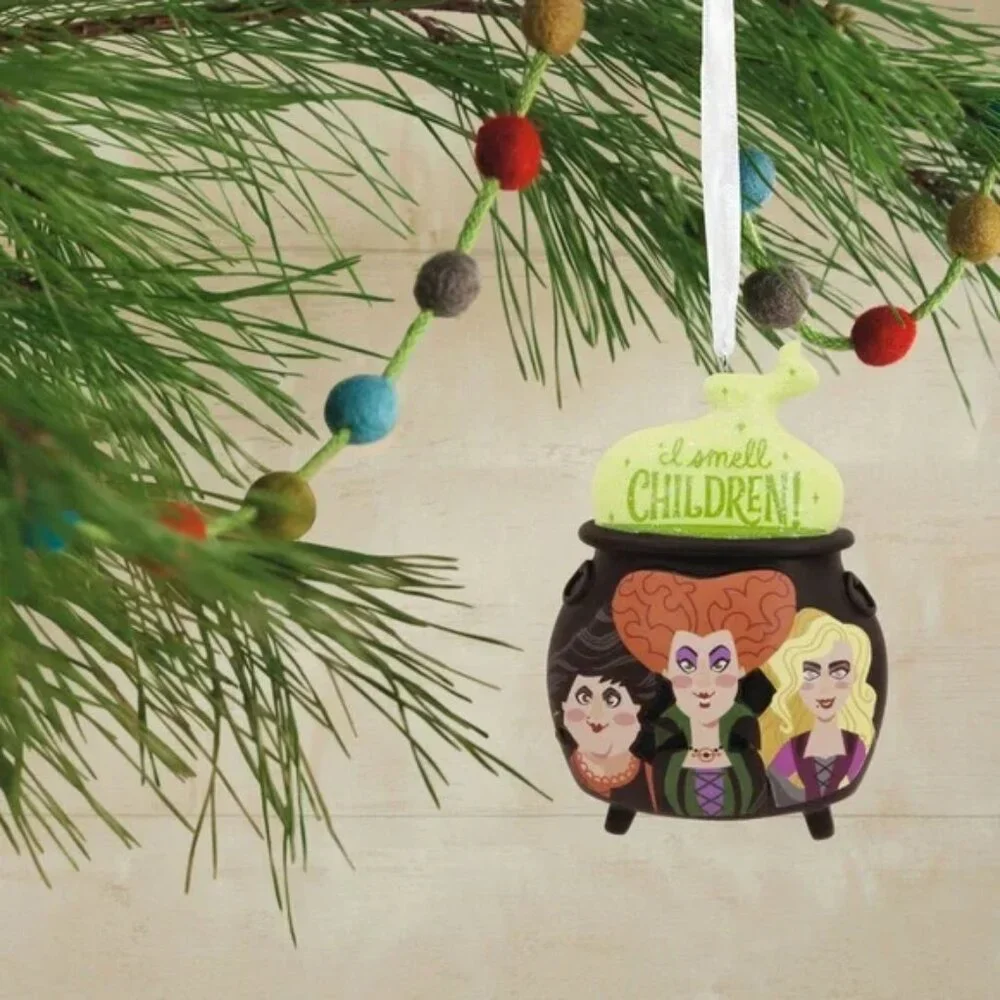Disney Hocus Pocus Cauldron Hallmark Ornament BRAND NEW IN BOX